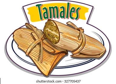 Tamales Vector