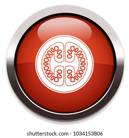 tamarillo isolated vector icon