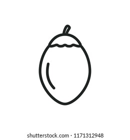 tamarillo vector icon