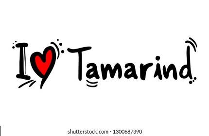 Tamarind fruit love message