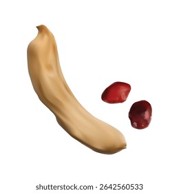 tamarind imli illustration on white background vol 01