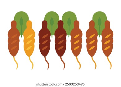Tamarind Leaf Color Art Perfect for Nature Inspired Home Decor