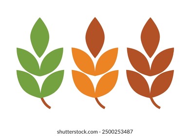 Tamarind Leaf Color Art Realistic Study of Elegant Leaf Design