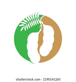 plantilla de vektor de iconos del logotipo de tamarind