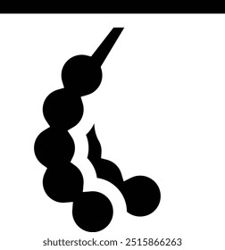 Tamarind Vector Icon Design Illustration