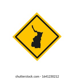 Tamaulipas region map, country of Mexico