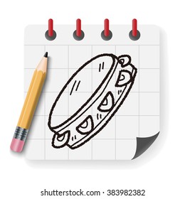 tambourine doodle