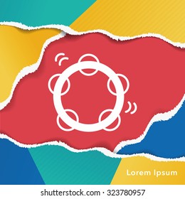Tambourine icon