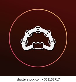 Tambourine icon