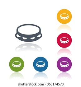 Tambourine icon