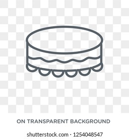Tambourine icon. Tambourine design concept from  collection. Simple element vector illustration on transparent background.