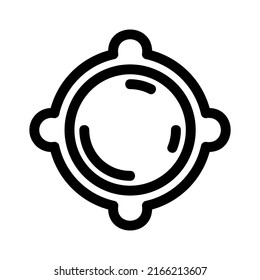 tambourine icon or logo isolated sign symbol vector illustration - high quality black style vector icons
