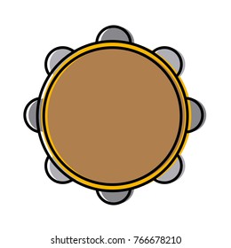 Tambourine music instrument