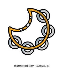 tambourine music instrument to melody harmony
