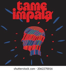 Tame impala-graphic Tame Impala Cotton shirt