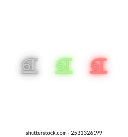 ' எ ' from tamil language or ' A ' from tamil alphabet vector design