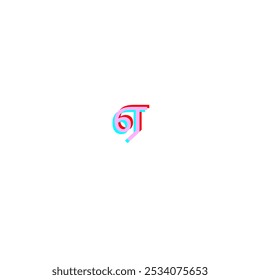 ' ஏ ' da linguagem tamil ou ' A ' do design vetorial do alfabeto tamil