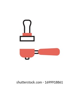 tamper icon vector illustration modern style design. isolated on white background
