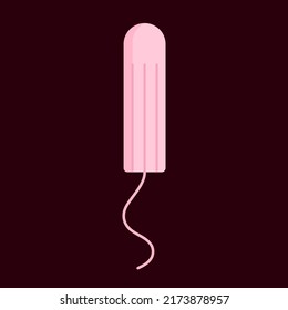 Tampon logo icon Vector Illustration in flat style	