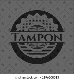 Tampon realistic dark emblem