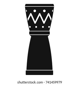 Tamtam icon. Simple illustration of tamtam vector icon for web