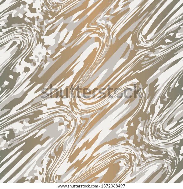 Tan Brown Gray Cream Neutral Marbled Stock Vector (Royalty Free