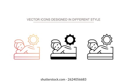 Tan icon design with white background stock illustration