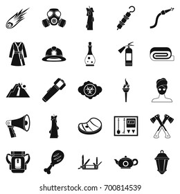Tan icons set. Simple set of 25 tan vector icons for web isolated on white background