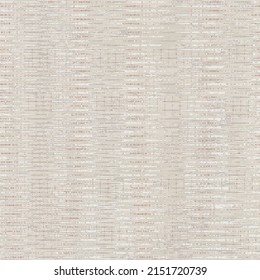 Tan Vector abstract fabric irregular cloth strokes  herringbone texture seamless pattern design, Washed Distressed overlay Canvas Textured Background. Grunge stripe of surface for  textile, woven