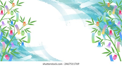 Tanabata Decoration Japanese Pattern Background