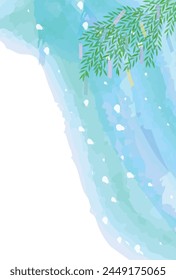 Tanabata Japanese Pattern Summer Background