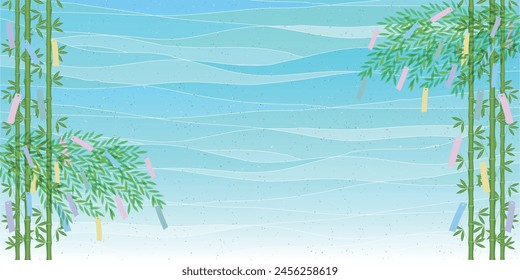Tanabata Milky Way Summer Background