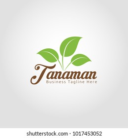 Tanaman - Nature Plant Logo Template