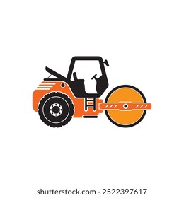 Tandem roller icon vector illustration design