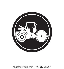 Tandem roller icon vector illustration design