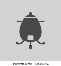Tandoor icon isolated sign symbol and flat style for app, web and digital design. Vector illustration.
