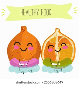  Tangelo, ugli fruit cute funny cheerful characters. Vector hand drawn illistration.