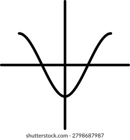Tangent Illustration vector Icon Design