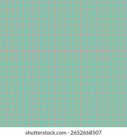 Tangerine Trellis Texture in a Palm Springs Style Geometric Layout on a Soft Sage Green Background creating a seamless pattern print