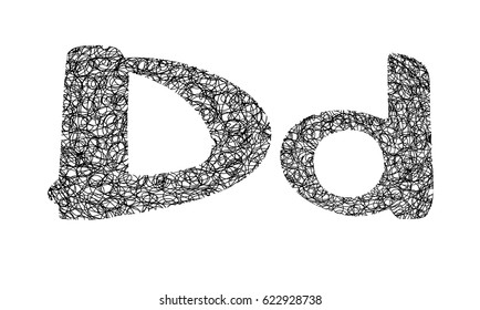 Tangle Yarn letter
