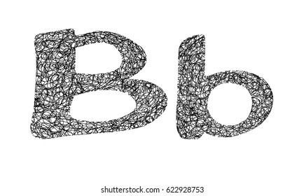 Tangle Yarn letter