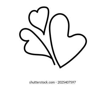 Tangled grungy round scribble hand drawn with thin line, divider shape. 
Isolated on white background. Vector illustration