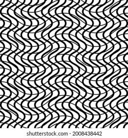 Tangled Interlace, Intertwine and interlocked Lines vector Geometric Background pattern, texture