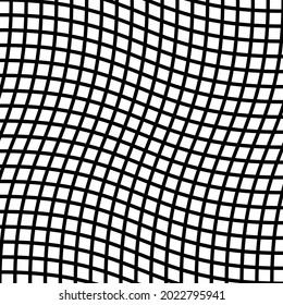 Tangled Interlace, Intertwine and interlocked Lines vector Geometric Background pattern, texture