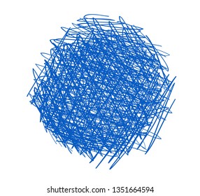 Tangled on white. Chaos pattern. Scribble background with array of lines. Intricate chaotic texture. Art creation. Colorful illustration. Doodle for polygraphy, posters and t-shirts