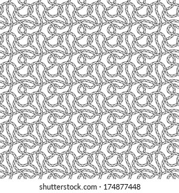 Tangled seamless pattern. 