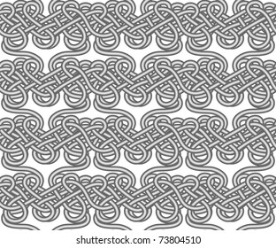 tangled wire  - seamless pattern