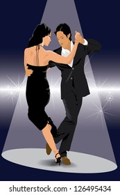 Tango Dance Vector