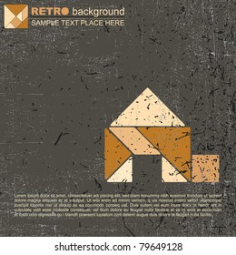 Tangram house