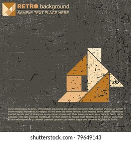 Tangram house